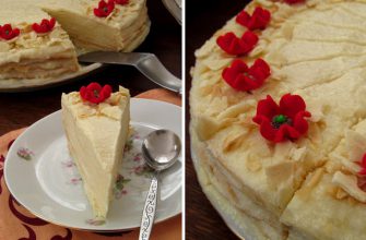 НЕИМОВЕРНО ВКУСНЫЙ “НАПОЛЕОН” С ПЛОМБИРОМ!