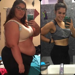 В это трудно поверить, но девушка с лишним весом отказалась всего от 2 вредных привычек и похудела на 77 килограммов