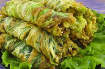 Рулетики из жареной пекинской капусты! Нечто!