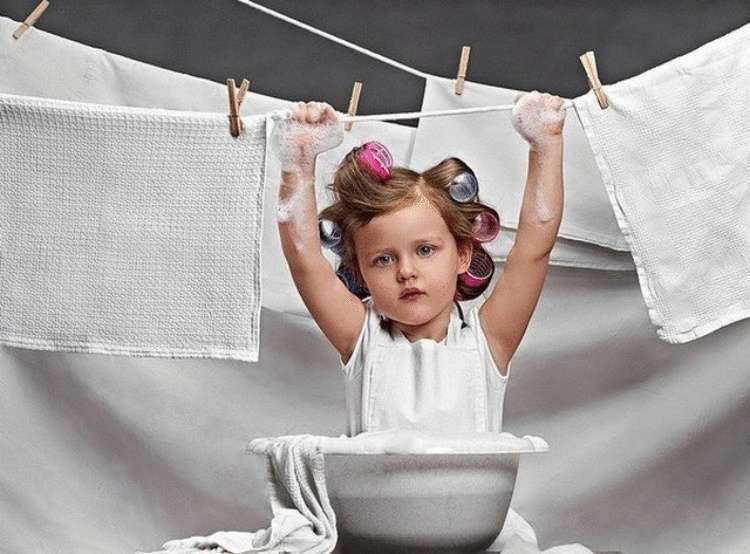 Быстрый способ отстирать кухонные полотенца