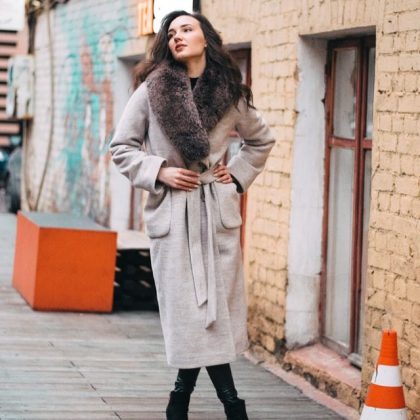 5 таких разных образов из Инстаграм с обычным длинным пальто