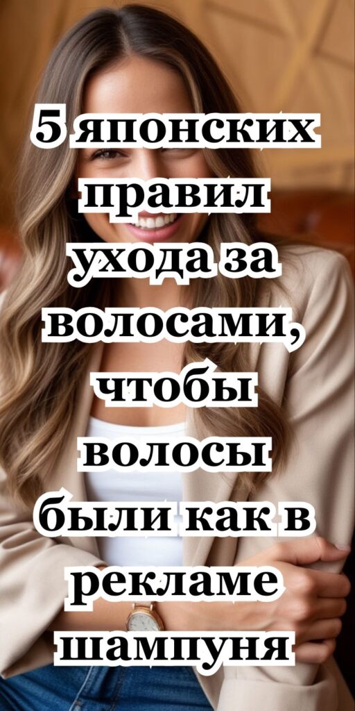 5 японских правил ухода за волосами, чтобы волосы были как в рекламе шампуня