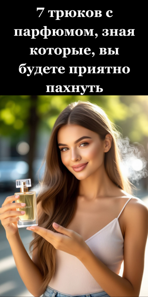 7 трюков с парфюмом, зная которые, вы будете приятно пахнуть