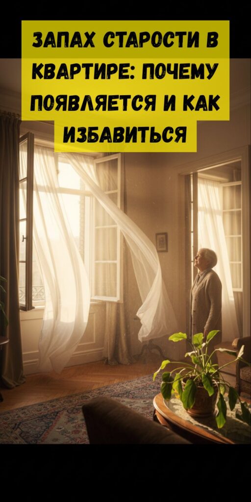 Запах старости в квартире: почему появляется и как избавиться