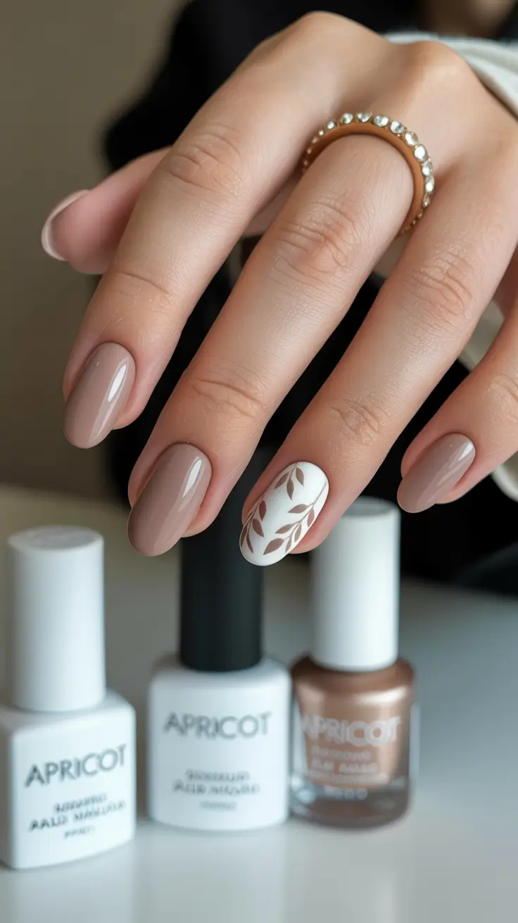 23 стильных нейтральных осенних маникюра, которые дополнят ваш осенний образ