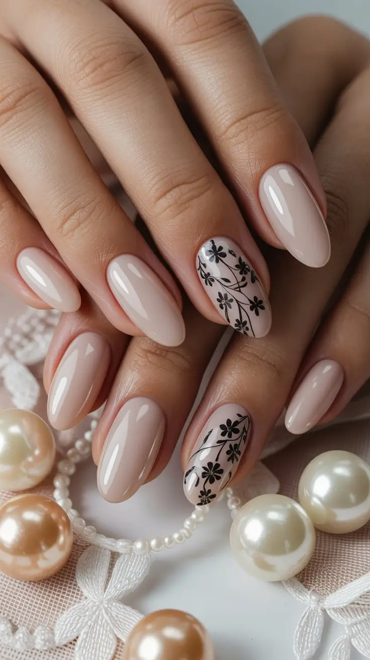 23 стильных нейтральных осенних маникюра, которые дополнят ваш осенний образ