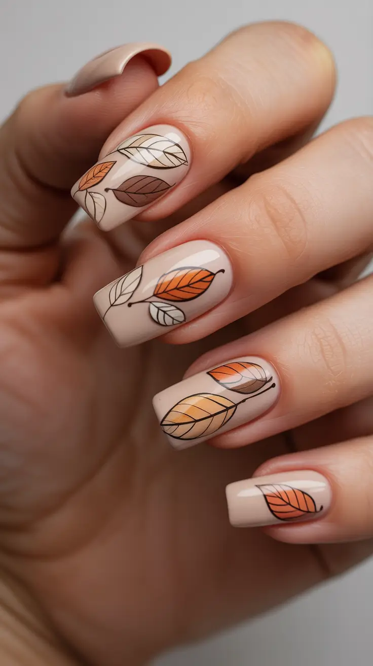 23 стильных нейтральных осенних маникюра, которые дополнят ваш осенний образ