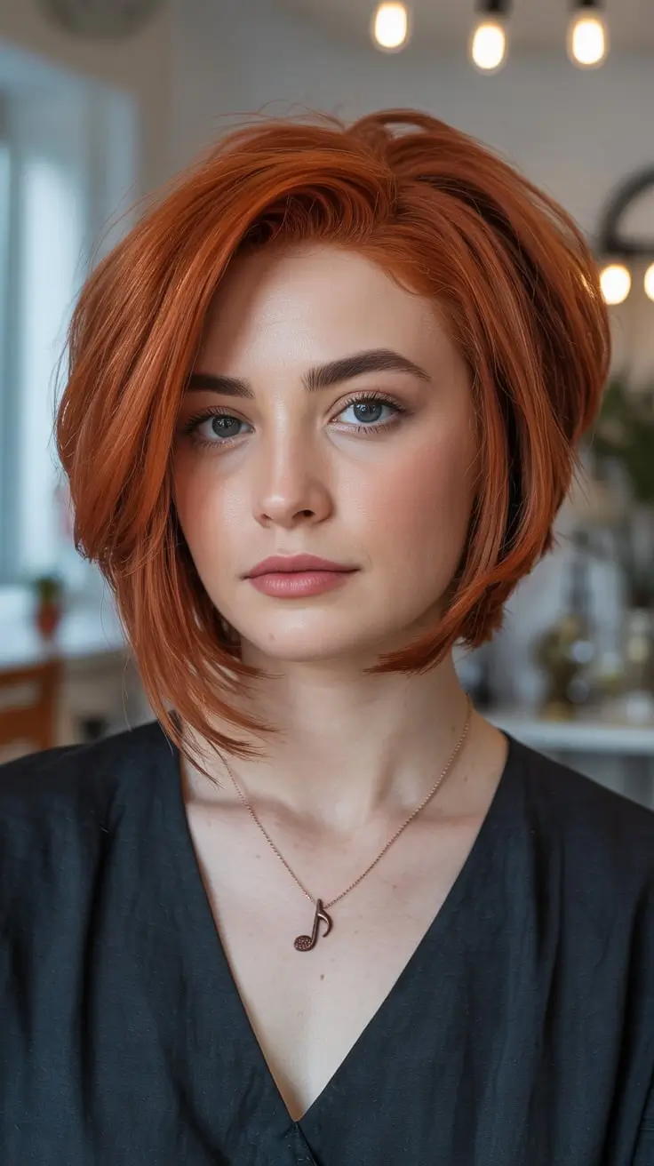 24 лучшие осенние причёски для круглого лица, которые подойдут к любому образу