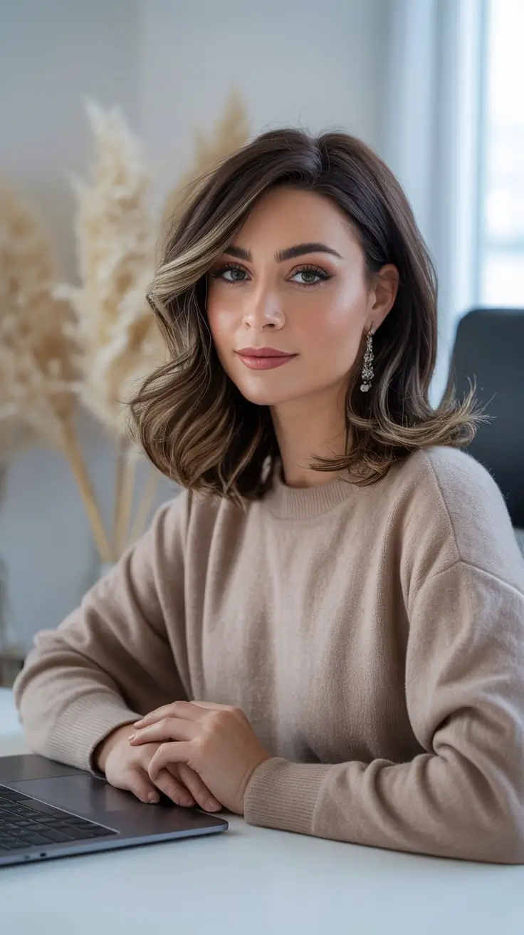 24 лучшие осенние причёски для круглого лица, которые подойдут к любому образу