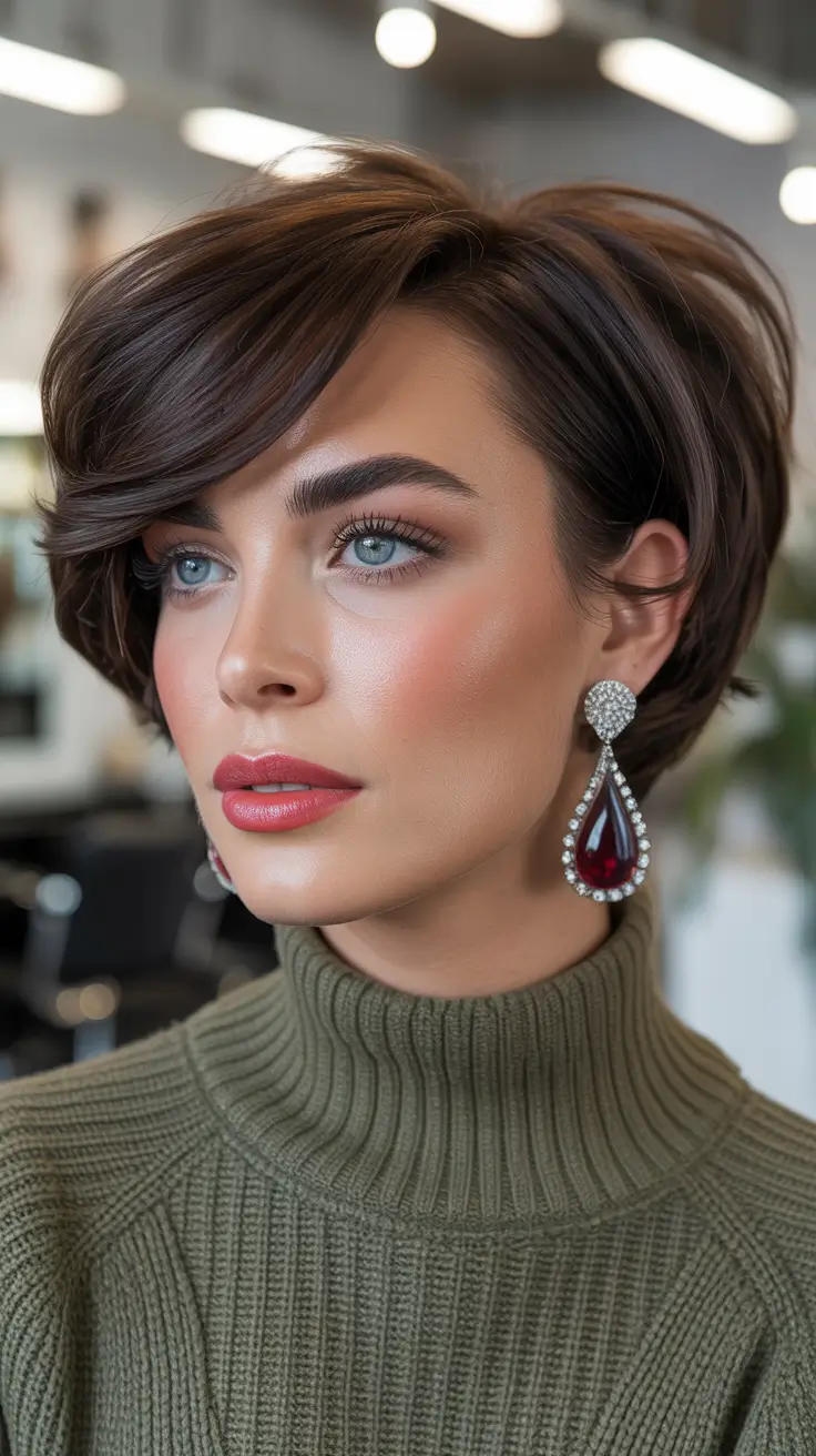 24 лучшие осенние причёски для круглого лица, которые подойдут к любому образу