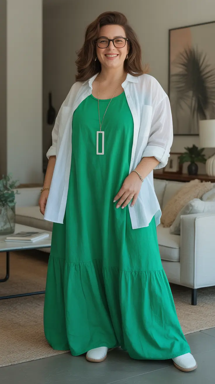 24 стильных образа для женщин с пышными формами: свежие, эффектные и трендовые образы