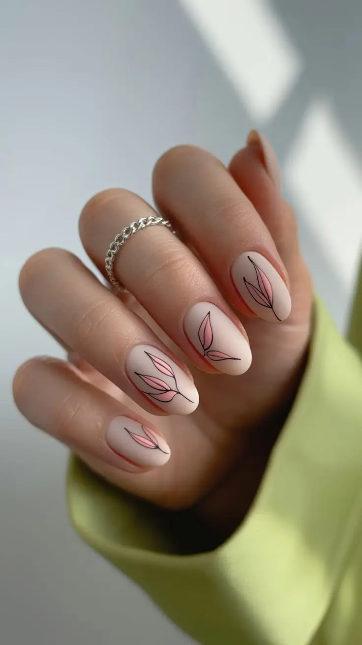 23 стильных нейтральных осенних маникюра, которые дополнят ваш осенний образ