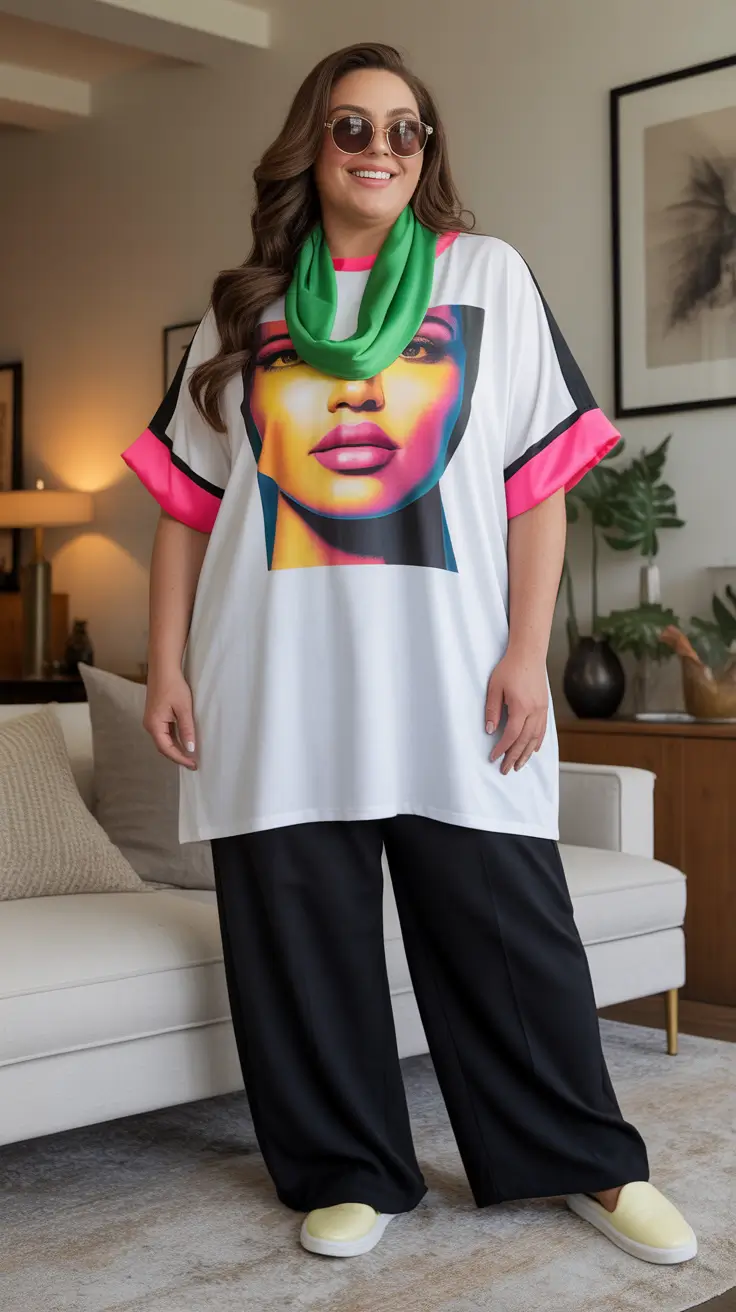 24 стильных образа для женщин с пышными формами: свежие, эффектные и трендовые образы