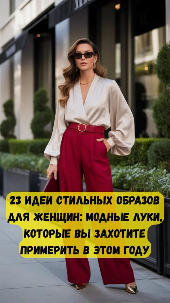 23 идеи стильных образов для женщин: модные луки, которые вы захотите примерить в этом году