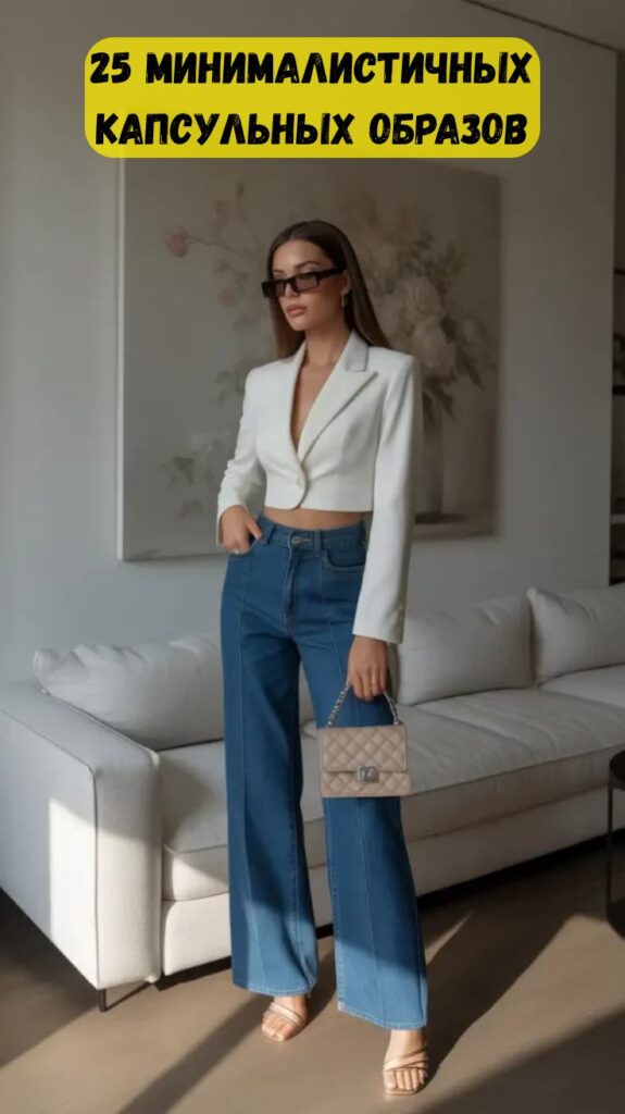 25 минималистичных капсульных образов: лаконично, шикарно и стильно без лишних усилий