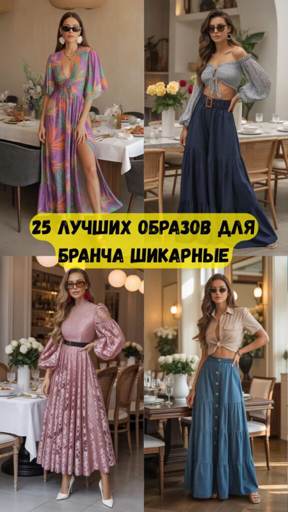 25 лучших образов для бранча шикарные, модные и стильные образы на любой случай
