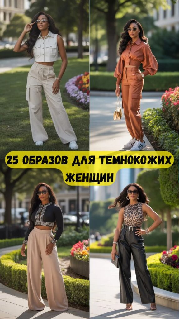25 образов для темнокожих женщин: стильные образы, которые вдохновят вас на обновление гардероба