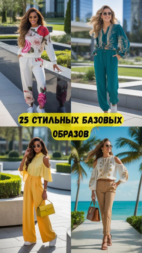 25 стильных базовых образов: свежие повседневные образы, которые вам понравятся в этом году
