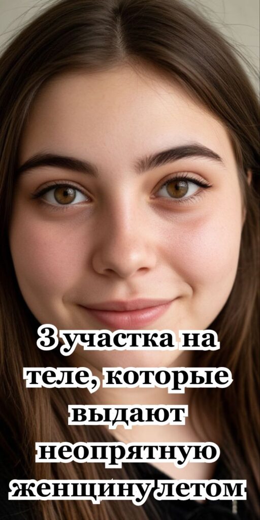 3 участка на теле, которые выдают неопрятную женщину летом