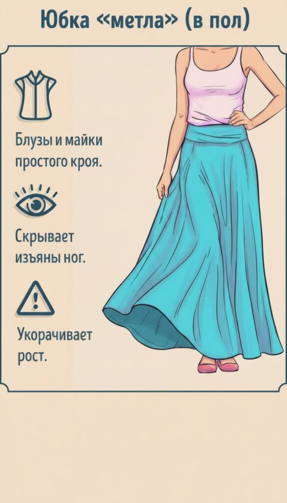 Полный гид по фасонам юбок