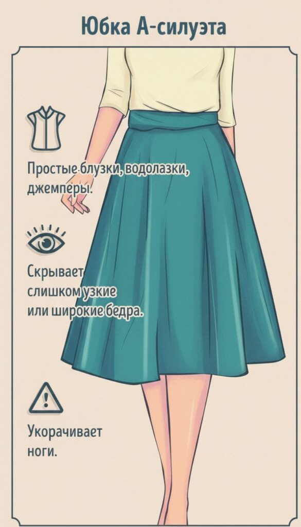 Полный гид по фасонам юбок