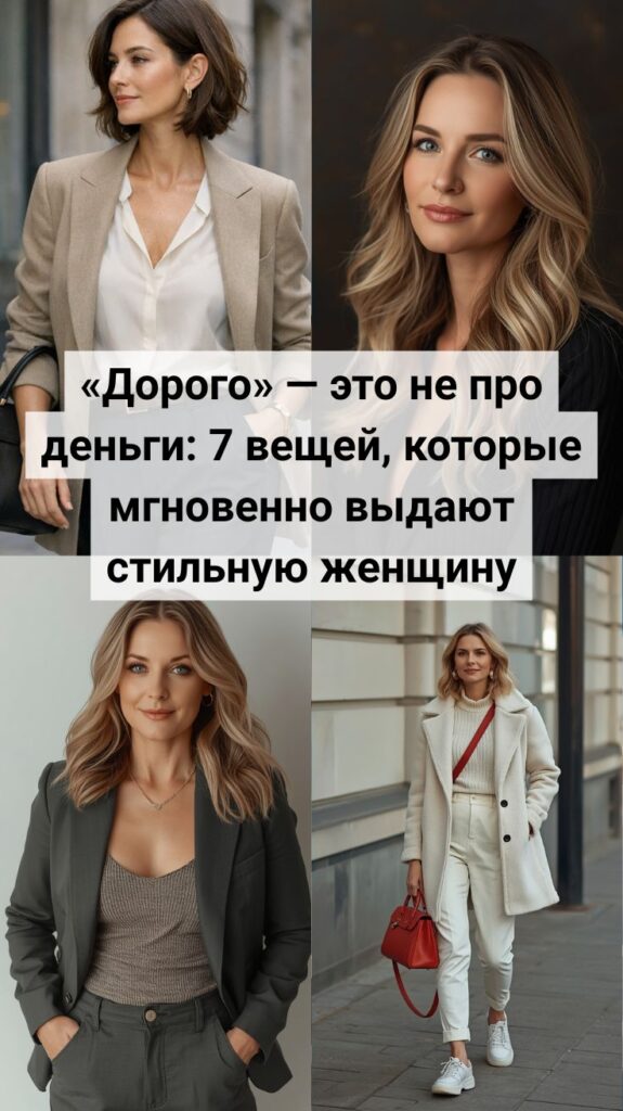 &laquo;Дорого&raquo; &mdash; это не про деньги: 7 вещей, которые мгновенно выдают стильную женщину