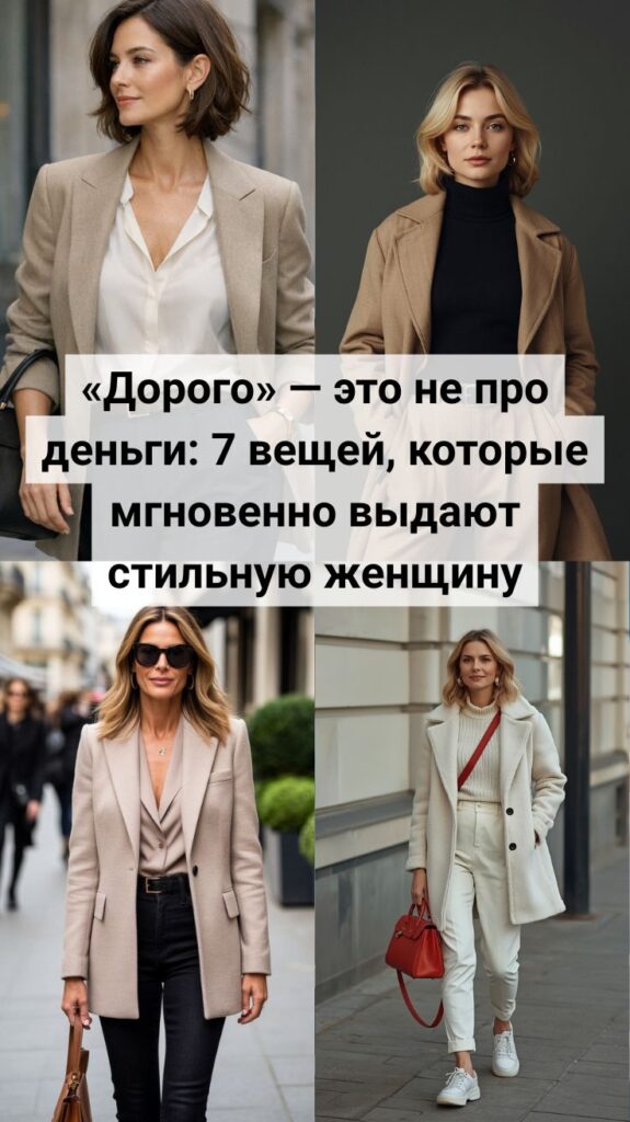 &laquo;Дорого&raquo; &mdash; это не про деньги: 7 вещей, которые мгновенно выдают стильную женщину