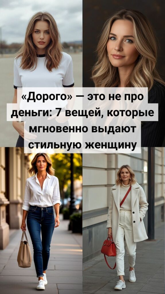 &laquo;Дорого&raquo; &mdash; это не про деньги: 7 вещей, которые мгновенно выдают стильную женщину