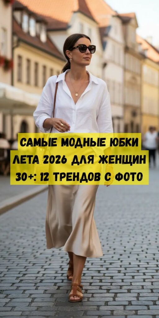 Самые модные юбки лета 2026 для женщин 30+
