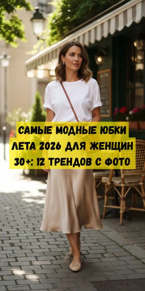 Самые модные юбки лета 2026 для женщин 30+