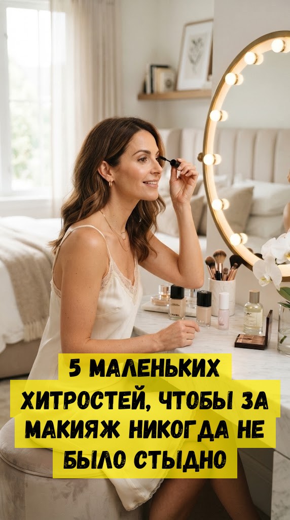 5 маленьких хитростей, чтобы за макияж никогда не было стыдно