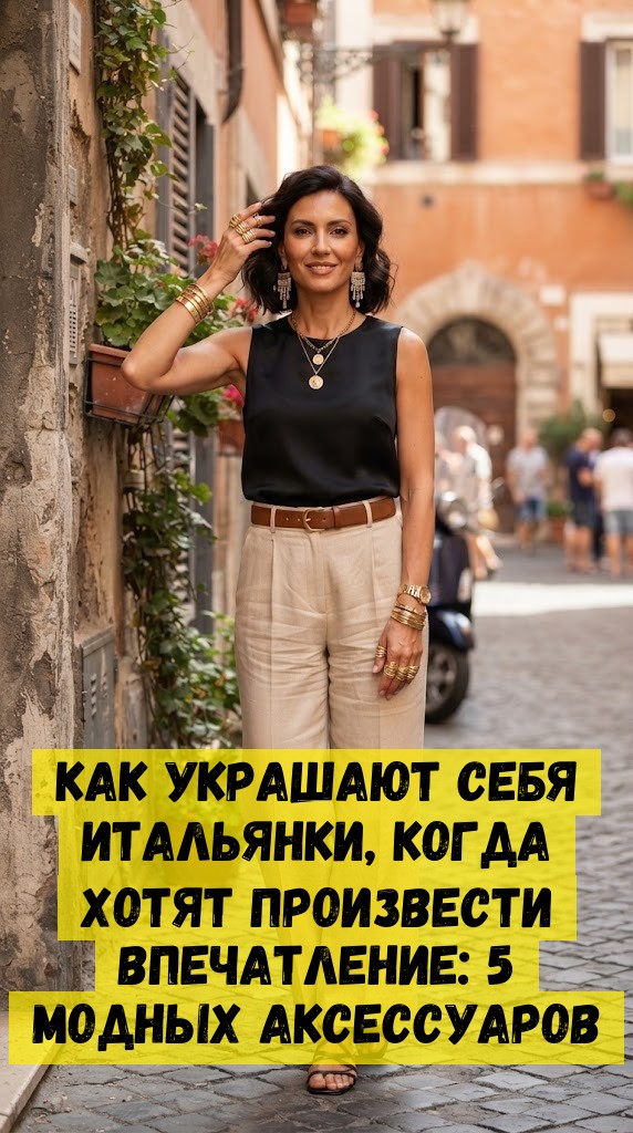 Как украшают себя итальянки, когда хотят произвести впечатление: 5 модных аксессуаров