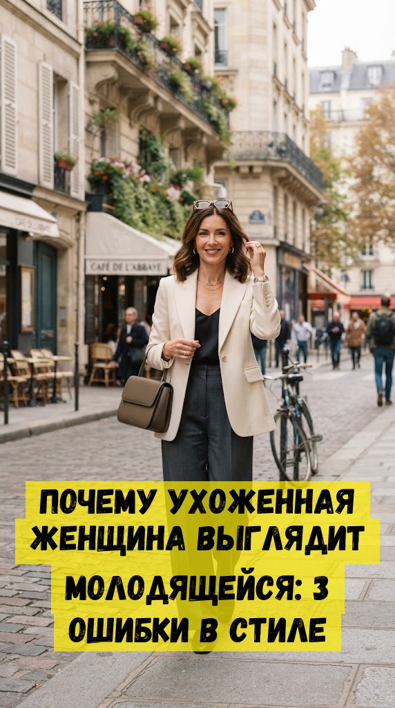 Почему ухоженная женщина выглядит молодящейся: 3 ошибки в стиле