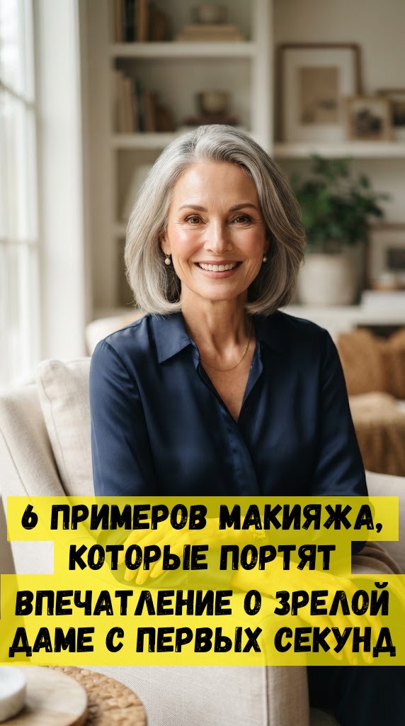 6 примеров макияжа, которые портят впечатление о зрелой даме с первых секунд