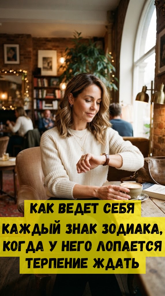 Как ведет себя каждый знак Зодиака, когда у него лопается терпение ждать