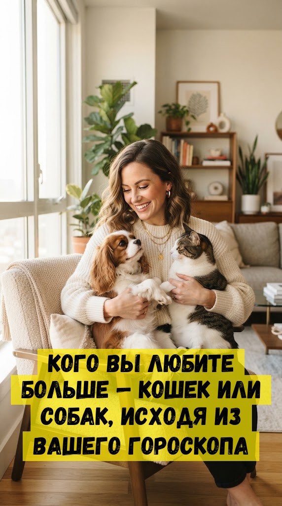 Кого вы любите больше &mdash; кошек или собак, исходя из вашего гороскопа