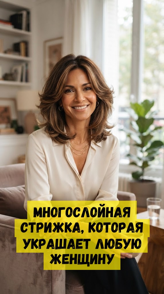 Многослойная стрижка, которая украшает любую женщину