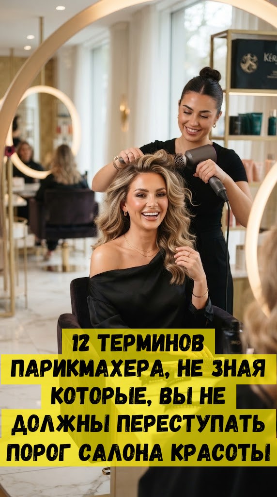 12 терминов парикмахера, не зная которые, вы не должны переступать порог салона красоты