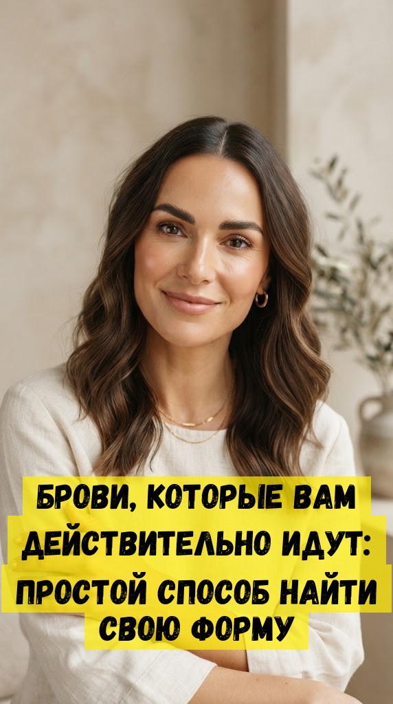 Брови, которые вам действительно идут: простой способ найти свою форму