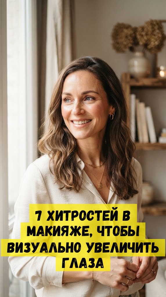 7 хитростей в макияже, чтобы визуально увеличить глаза
