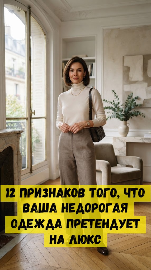 12 признаков того, что ваша недорогая одежда претендует на люкс