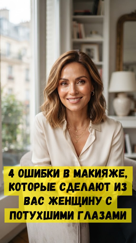 4 ошибки в макияже, которые сделают из вас женщину с потухшими глазами