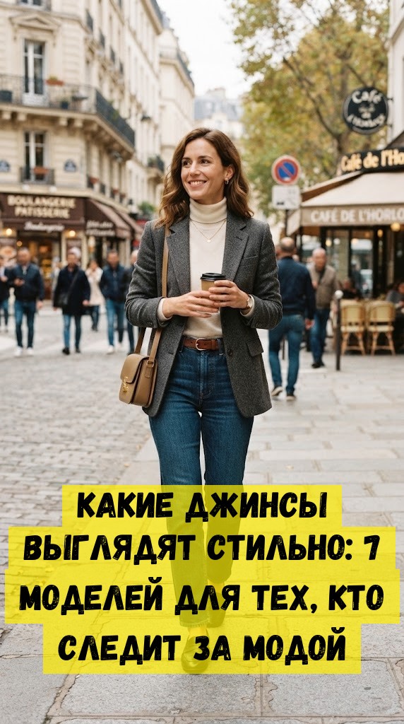 Какие джинсы выглядят стильно: 7 моделей для тех, кто следит за модой