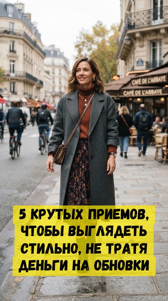 5 крутых приемов, чтобы выглядеть стильно, не тратя деньги на обновки