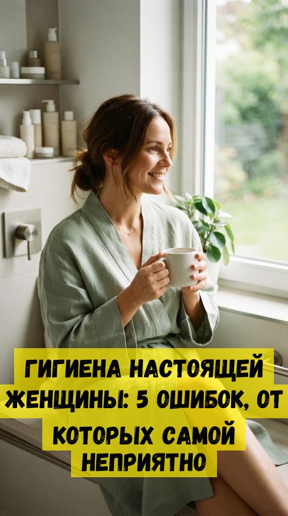 Гигиена настоящей женщины: 5 ошибок, от которых самой неприятно