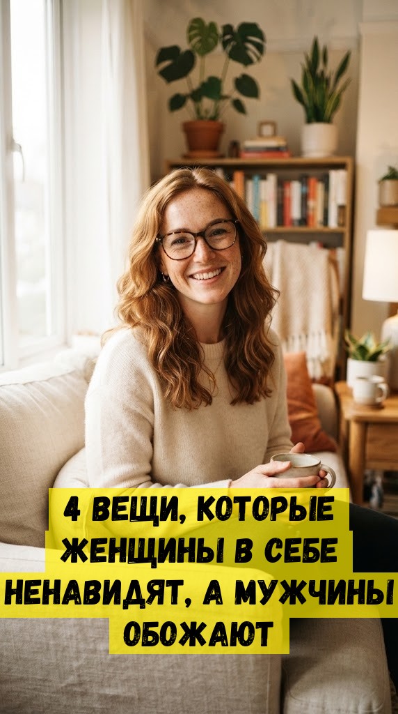 4 вещи, которые женщины в себе ненавидят, а мужчины обожают