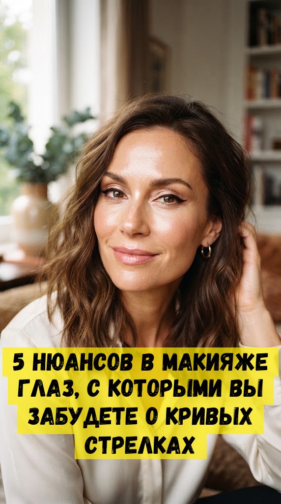 5 нюансов в макияже глаз, с которыми вы забудете о кривых стрелках