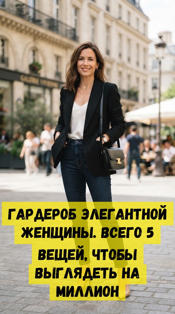 Гардероб элегантной женщины. Всего 5 вещей, чтобы выглядеть на миллион Гардероб элегантной женщины. Всего 5 вещей, чтобы выглядеть на миллион