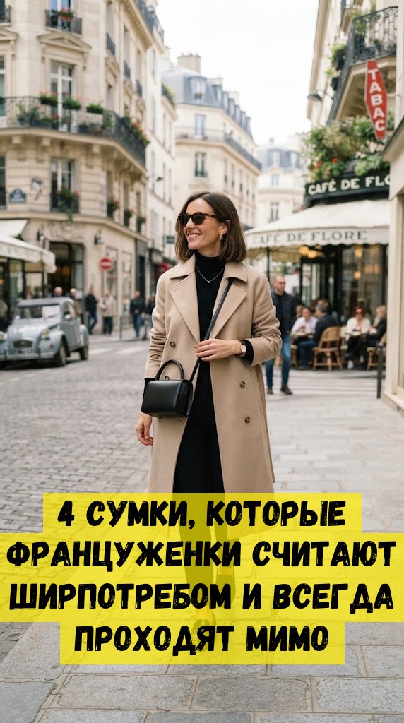 4 сумки, которые француженки считают ширпотребом и всегда проходят мимо