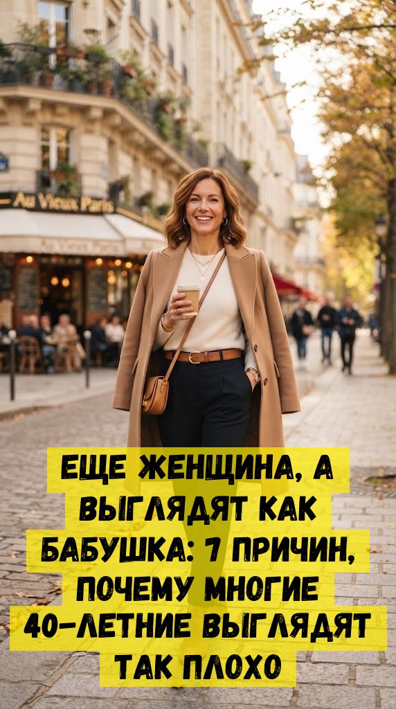 Еще женщина, а выглядят как бабушка: 7 причин, почему многие 40-летние выглядят так плохо